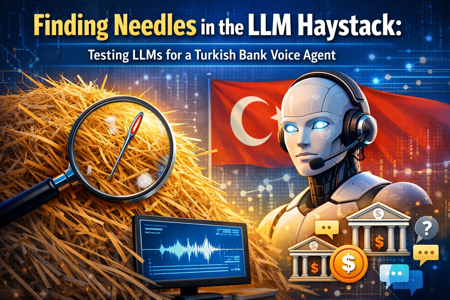 Finding Needles in the LLM Haystack: Testing LLMs for a Turkish Bank Voice Agent